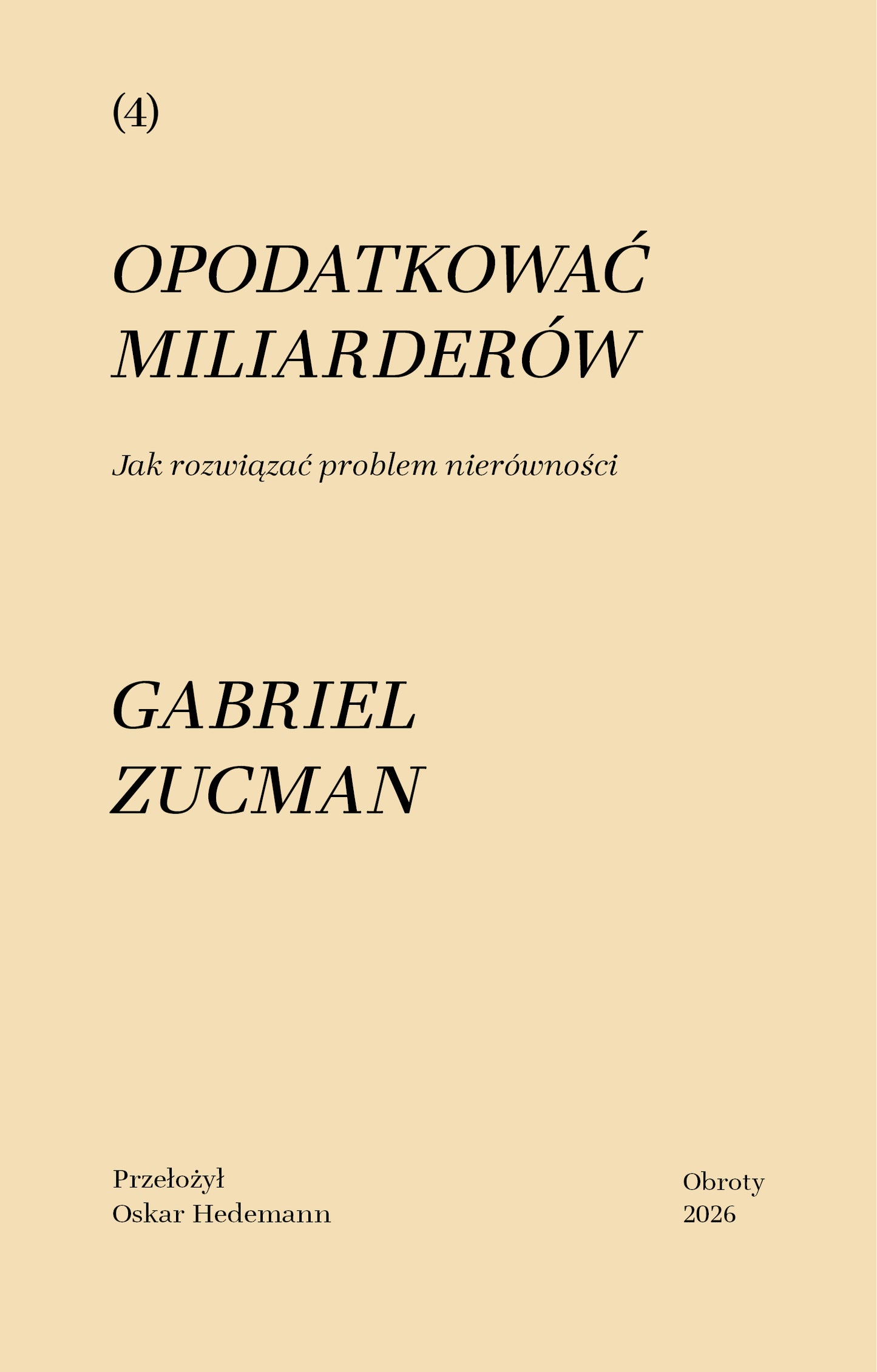 Opodatkować miliarderów